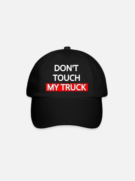 Truck - Baseballkappe - Schwarz/Schwarz