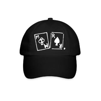 Hochzeit, Bräutigam, Junggesellenabschied - Baseballkappe - Schwarz/Schwarz - Vorne