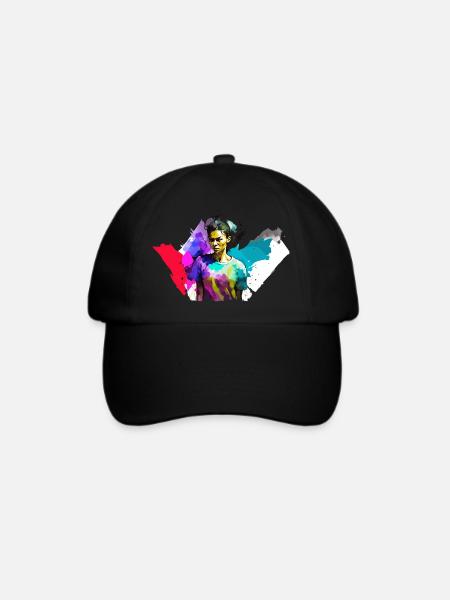 Frauenpower - Baseballkappe - Schwarz/Schwarz