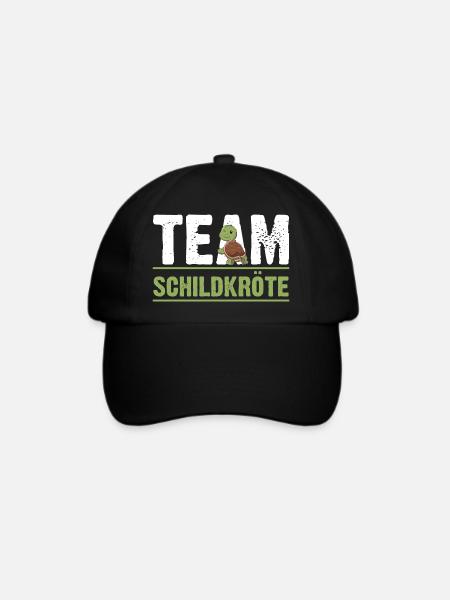 Schildkröte Schildkröten - Baseballkappe - Schwarz/Schwarz