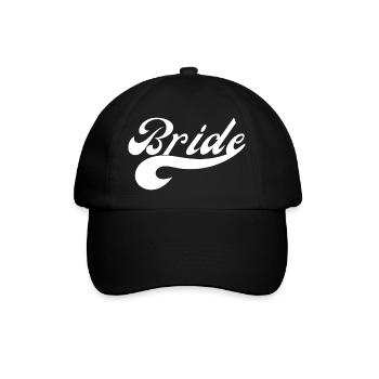 Braut - die Braut - Baseballkappe - Schwarz/Schwarz - Vorne