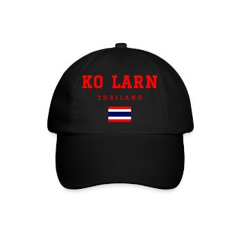 Ko Larn Thailand - Baseballkappe - Schwarz/Schwarz - Vorne