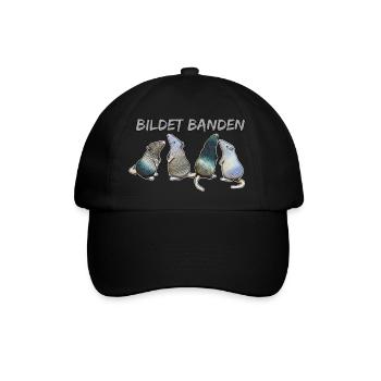 Ratten - Bildet Banden - Baseballkappe - Schwarz/Schwarz - Vorne