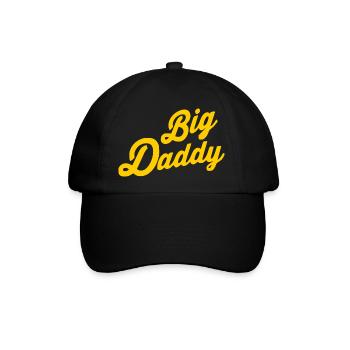 Big daddy - Baseballkappe - Schwarz/Schwarz - Vorne