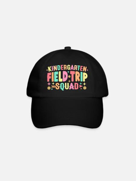 Kindergarten-Exkursions-Trupp - Baseballkappe - Schwarz/Schwarz