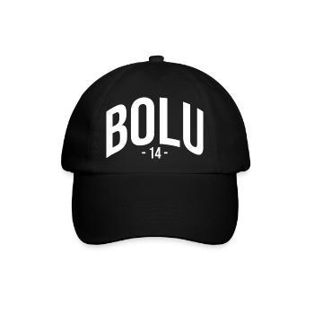 Bolu 14 Türkei Turkiye TR Geschenk Urlaub Laz Türk - Baseballkappe - Schwarz/Schwarz - Vorne