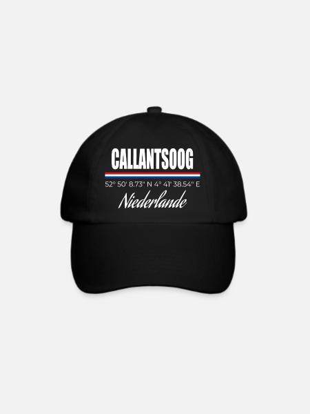 Callantsoog - Baseballkappe - Schwarz/Schwarz