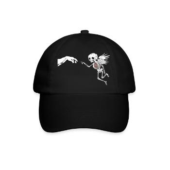 AMOR - Baseballkappe - Schwarz/Schwarz - Vorne