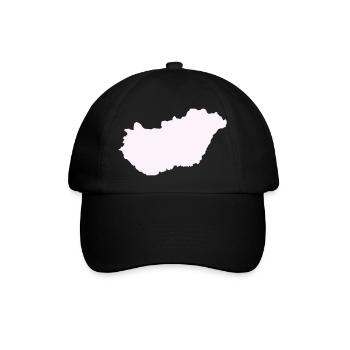Ungarn Land - Baseballkappe - Schwarz/Schwarz - Vorne