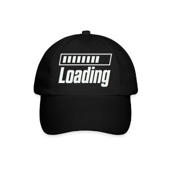 Loading Ladebalken - Baseballkappe - Schwarz/Schwarz - Vorne