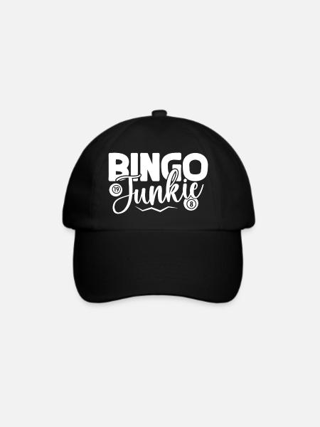 Bingo Player Bingo Junkie Bingo - Baseballkappe - Schwarz/Schwarz