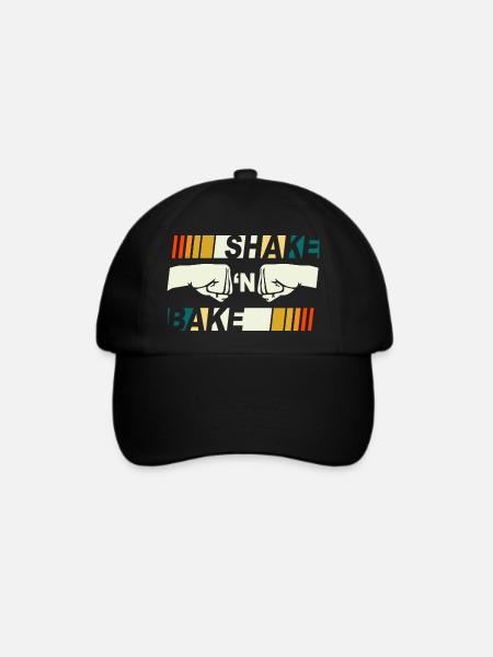 Shake N Bake Fauststoß - Baseballkappe - Schwarz/Schwarz