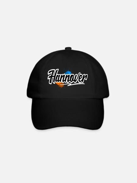 Hannover - Baseballkappe - Schwarz/Schwarz
