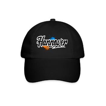Hannover - Baseballkappe - Schwarz/Schwarz - Vorne
