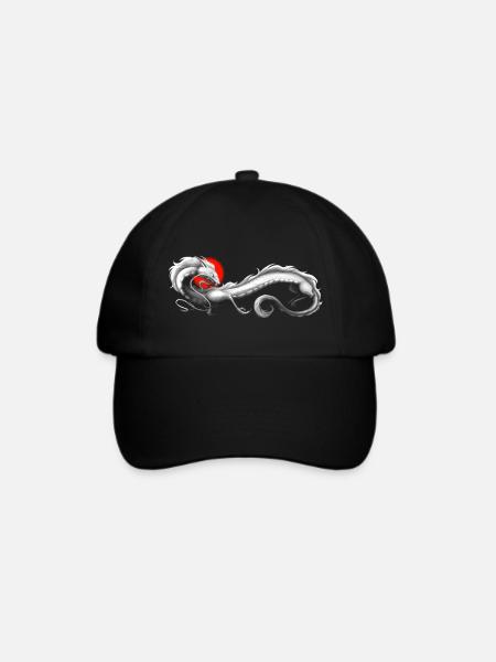 gut 4 - Baseballkappe - Schwarz/Schwarz