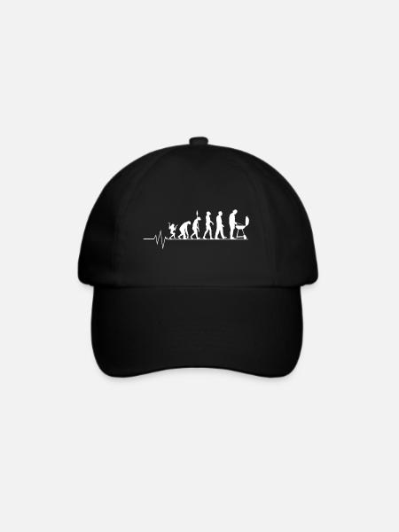 Evolution Grillen - Baseballkappe - Schwarz/Schwarz