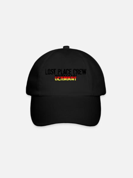 Lost Place Crew Germany - Baseballkappe - Schwarz/Schwarz
