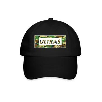 ULTRAS CAMOUFLAGE CAMOO - Baseballkappe - Schwarz/Schwarz - Vorne