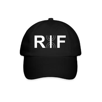 Der Rif - Baseballkappe - Schwarz/Schwarz - Vorne