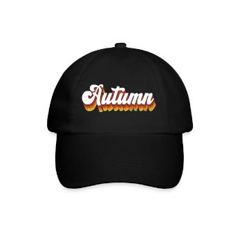 Autumn - Baseballkappe - Schwarz/Schwarz - Vorne