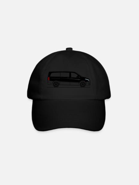 Vito W447 silhouette - Baseballkappe - Schwarz/Schwarz