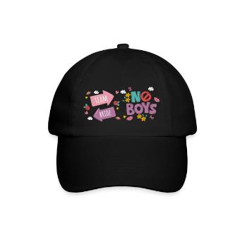 Polter designs - Baseballkappe - Schwarz/Schwarz - Vorne