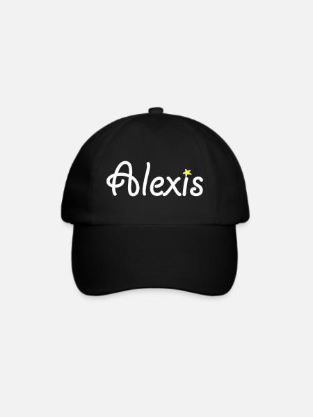 Alexis - Baseballkappe - Schwarz/Schwarz