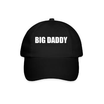 Big Daddy - Baseballkappe - Schwarz/Schwarz - Vorne
