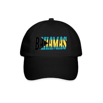 Bahamas - Baseballkappe - Schwarz/Schwarz - Vorne