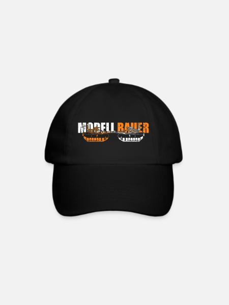 Modellbauer - Baseballkappe - Schwarz/Schwarz