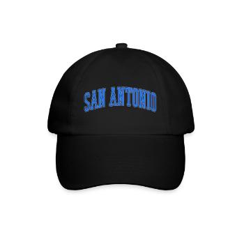 San Antonio Varsity Arc - Baseballkappe - Schwarz/Schwarz - Vorne