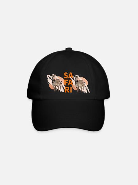 SA FA RI - Baseballkappe - Schwarz/Schwarz