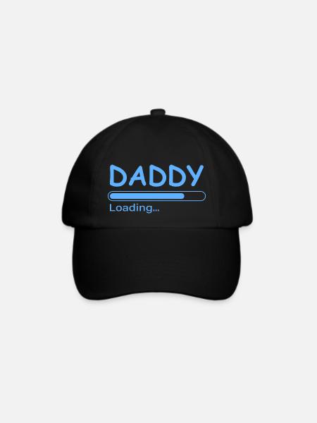 Daddy loading - Baseballkappe - Schwarz/Schwarz