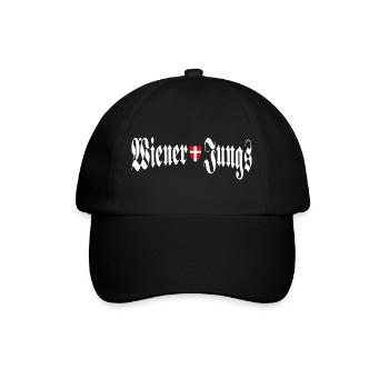 Wiener Jungs Wien Ultras Hooligans - Baseballkappe - Schwarz/Schwarz - Vorne