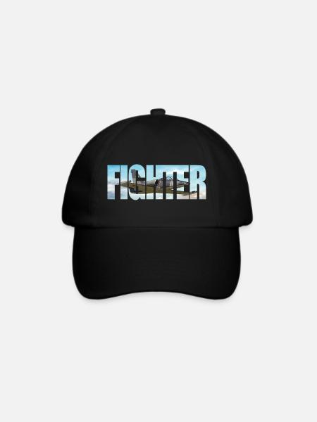 Fighter L-39 Albatros - Baseballkappe - Schwarz/Schwarz
