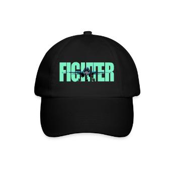 Fighter Su-34 - Baseballkappe - Schwarz/Schwarz - Vorne
