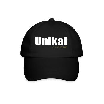 Unikat - Baseballkappe - Schwarz/Schwarz - Vorne