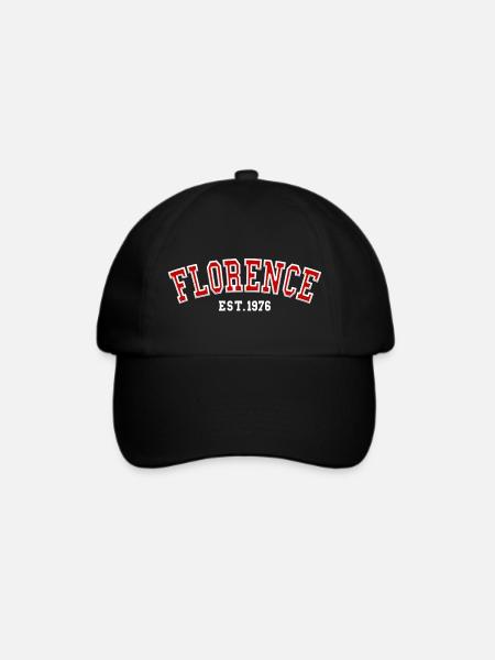 Florence Est. 1976 - Baseballkappe - Schwarz/Schwarz