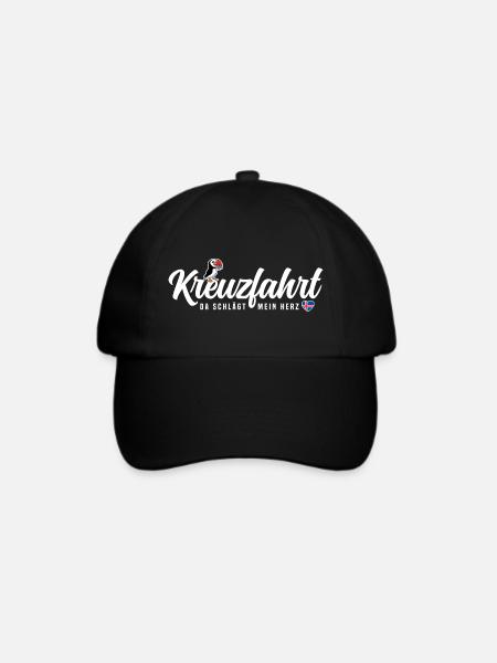 Island Kreuzfahrt - Baseballkappe - Schwarz/Schwarz