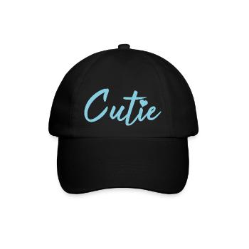 Cutie - Baseballkappe - Schwarz/Schwarz - Vorne