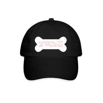 Hundehalter im Training - Baseballkappe - Schwarz/Schwarz - Vorne