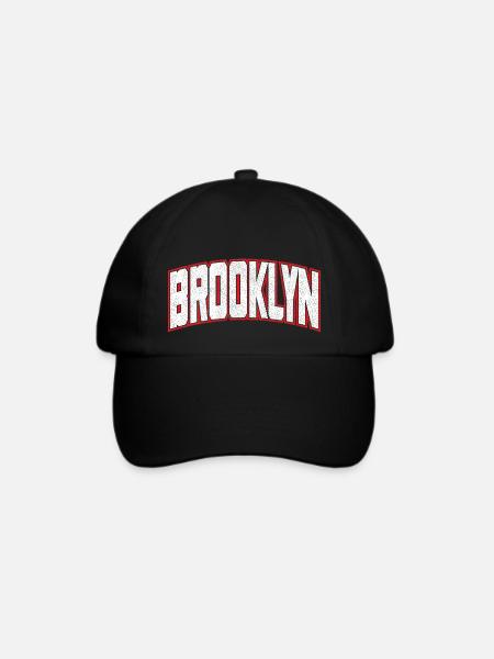 Brooklyn - Baseballkappe - Schwarz/Schwarz