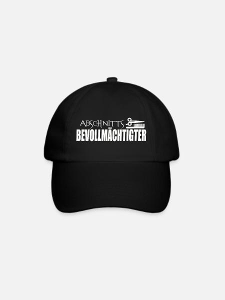 ABSCHNITTSBEVOLLMÄCHTIGTER - Baseballkappe - Schwarz/Schwarz