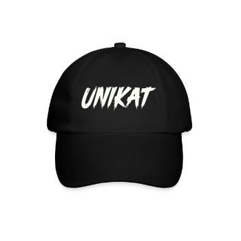 unikat- - Baseballkappe - Schwarz/Schwarz - Vorne