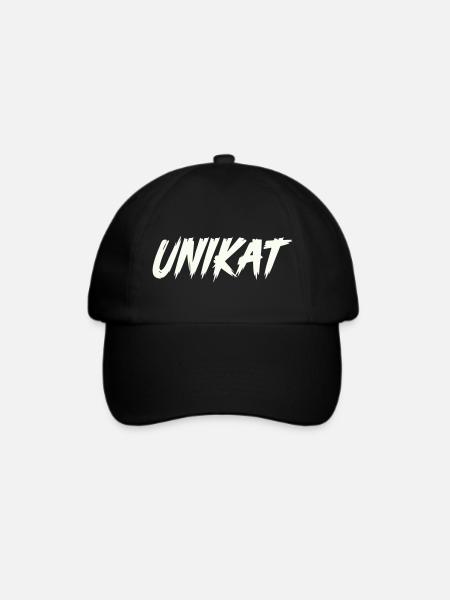 unikat- - Baseballkappe - Schwarz/Schwarz