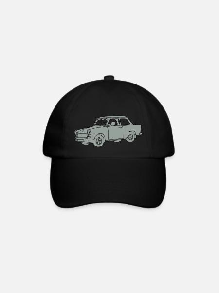  2 - Baseballkappe - Schwarz/Schwarz