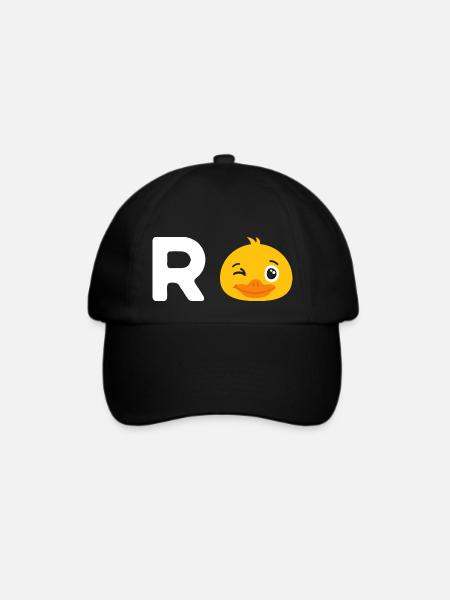 Rente Ente Ruhestand Pension Frührente Geschenk - Baseballkappe - Schwarz/Schwarz