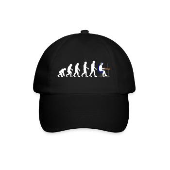 Gamer Evolution - Baseballkappe - Schwarz/Schwarz - Vorne