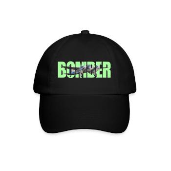 Bomber DH.98 Mosquito - Baseballkappe - Schwarz/Schwarz - Vorne