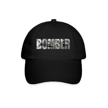 Bomber B-25 Mitchell - Baseballkappe - Schwarz/Schwarz - Vorne